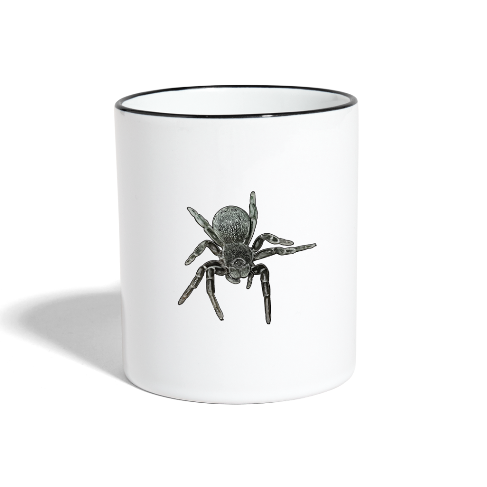 Tasse Farbig Eresus walckenaeri - Weiß/Schwarz