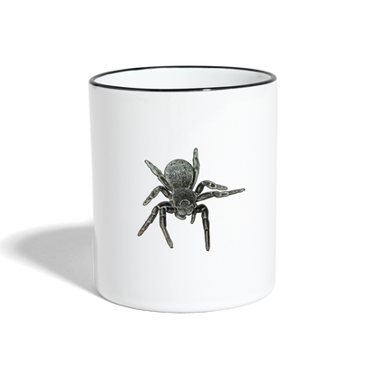 Tasse Farbig Eresus walckenaeri - Weiß/Schwarz
