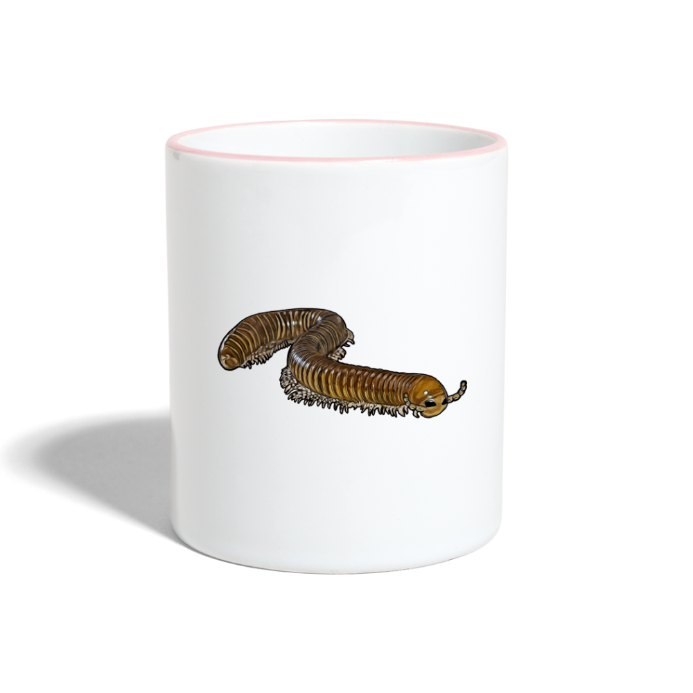 Tasse farbig Telodeinopus aoutii - Weiß/Pink