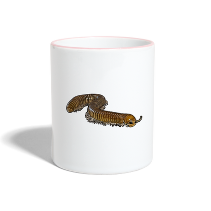 Tasse farbig Telodeinopus aoutii - Weiß/Pink