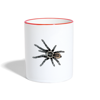 Tasse farbig Tliltocatl vagans - Weiß/Rot