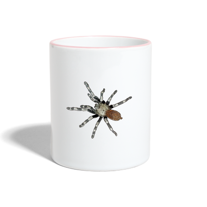Tasse farbig Nhandu chromatus - Weiß/Pink