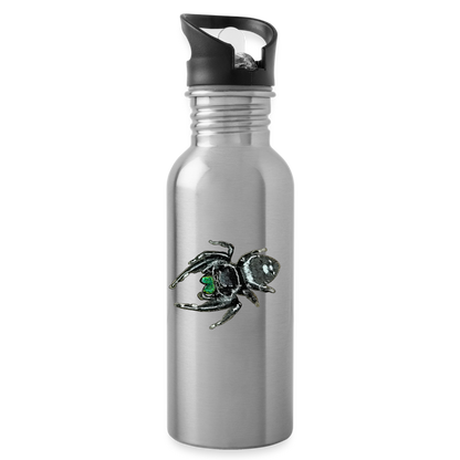 Trinkflasche Phidippus regius White Bahamas male - Lightsilver
