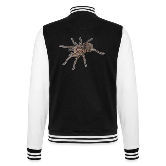 Unisex College-Sweatjacke Theraphosa stirmi juvenile - Schwarz/Weiß