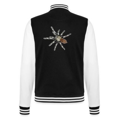 Unisex College-Sweatjacke Nhandu chromatus - Schwarz/Weiß