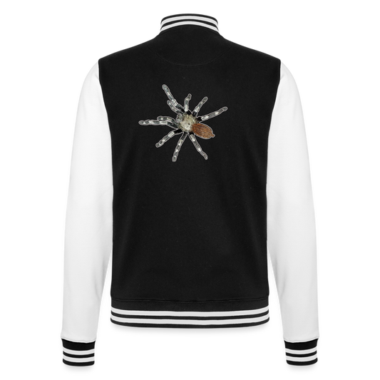 Unisex College-Sweatjacke Nhandu chromatus - Schwarz/Weiß