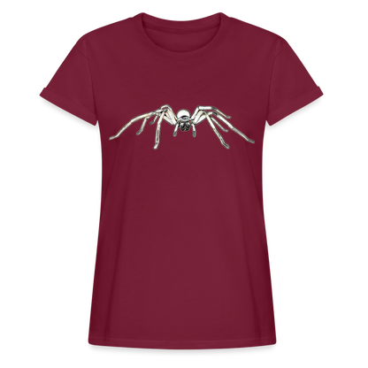 Frauen Oversized T-Shirt Cerbalus negebensis - Bordeaux