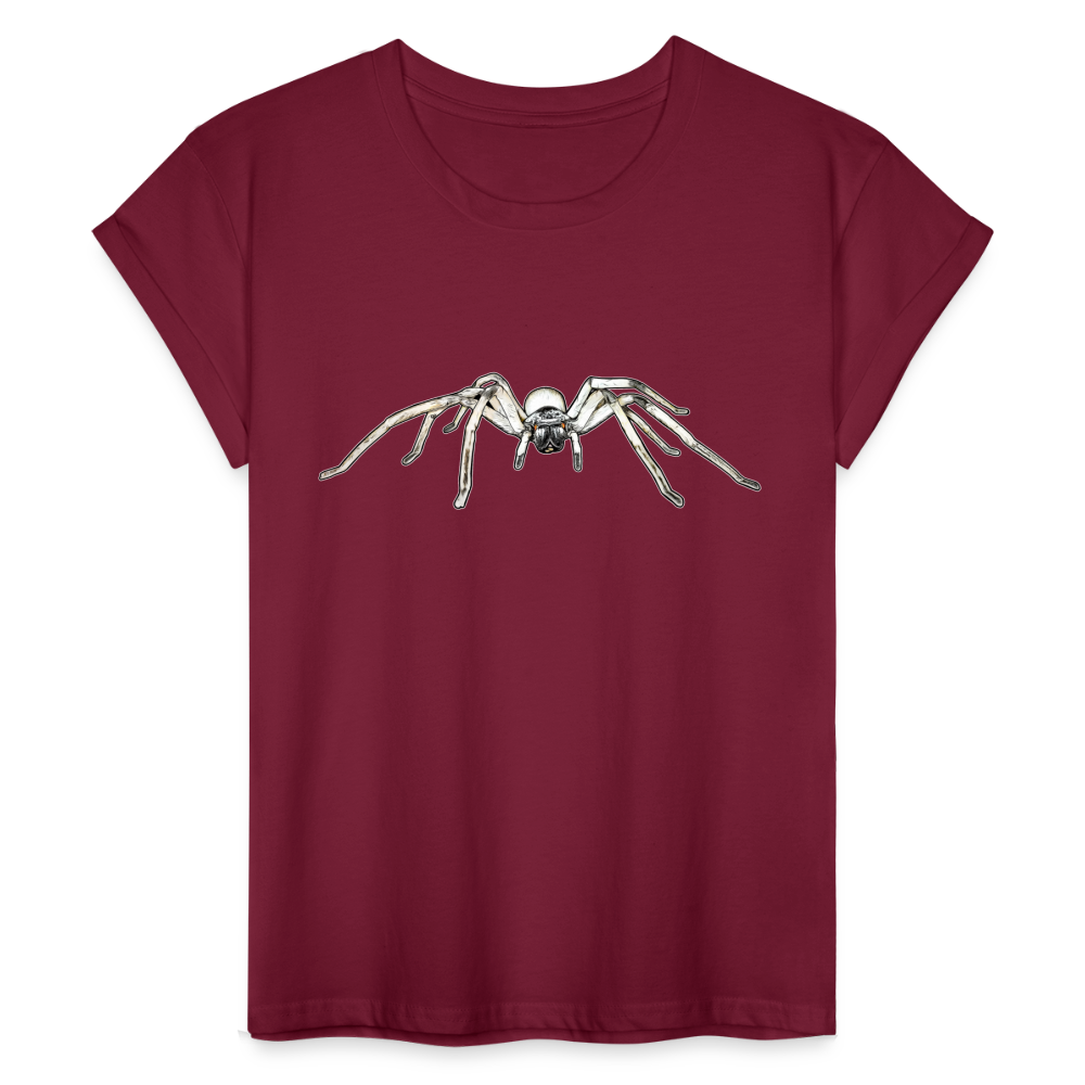 Frauen Oversized T-Shirt Cerbalus negebensis - Bordeaux