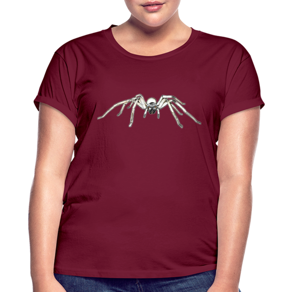 Frauen Oversized T-Shirt Cerbalus negebensis - Bordeaux