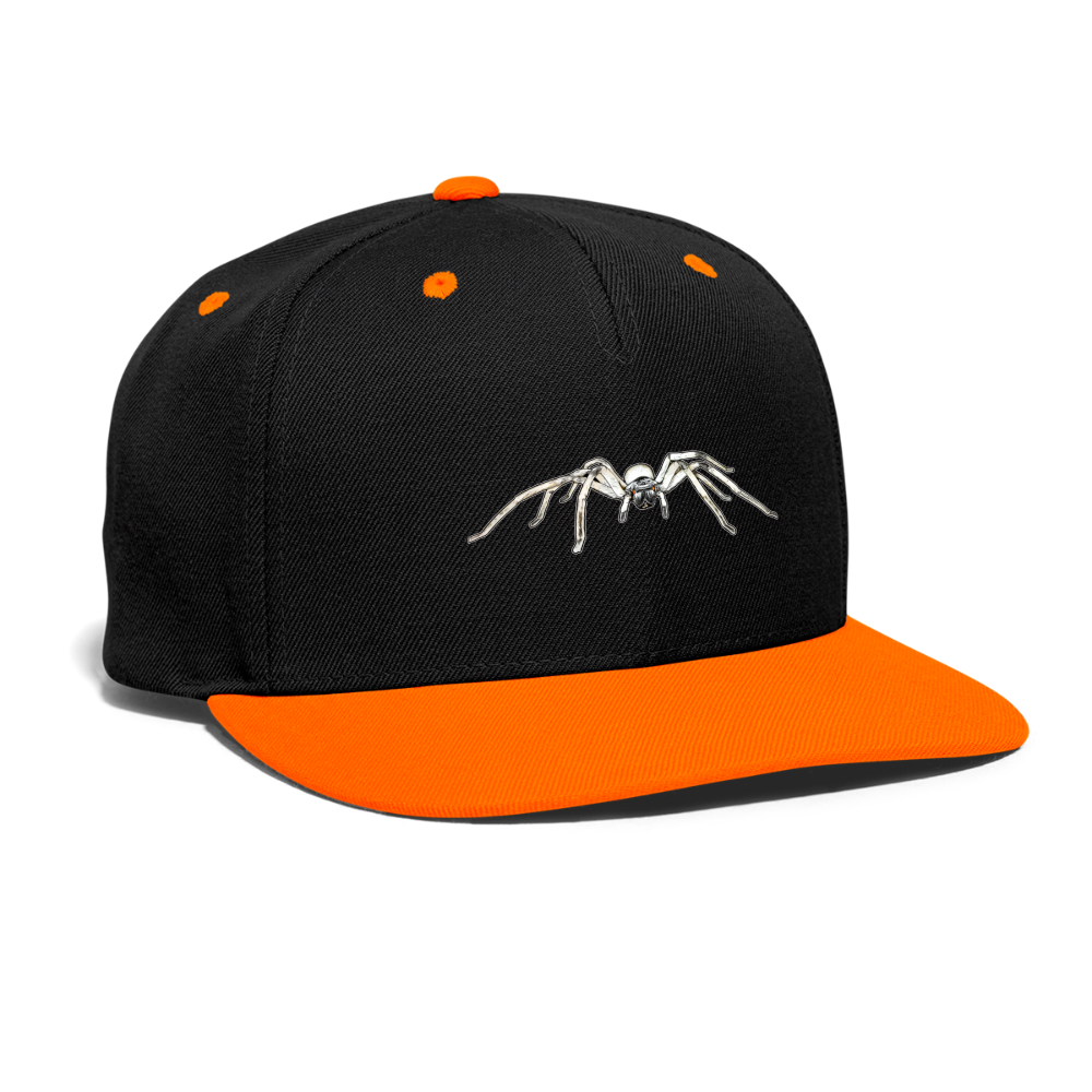Cappy Kontrast Snapback Cerbalus negebensis - Schwarz/Neonorange