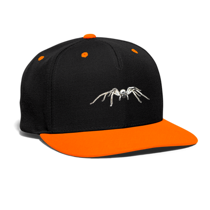 Cappy Kontrast Snapback Cerbalus negebensis - Schwarz/Neonorange