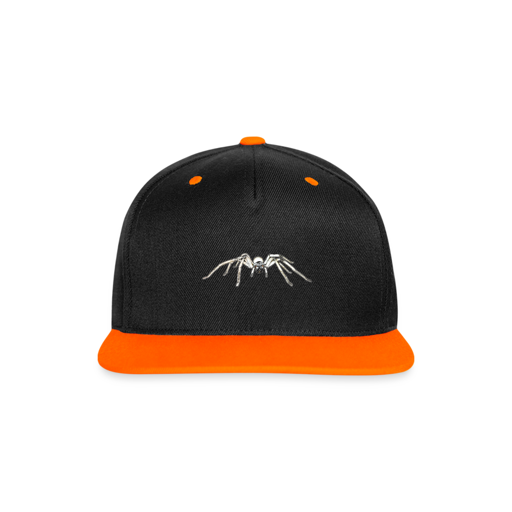Cappy Kontrast Snapback Cerbalus negebensis - Schwarz/Neonorange