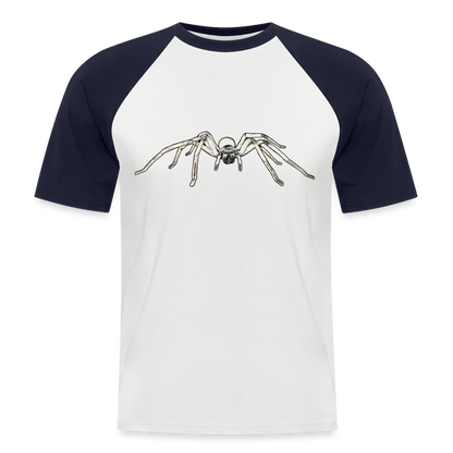 Männer Baseball T-Shirt Cerbalus negebensis - Weiß/Navy