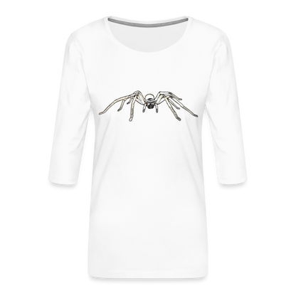 Frauen 3/4-Arm Shirt Cerbalus negebensis - weiß