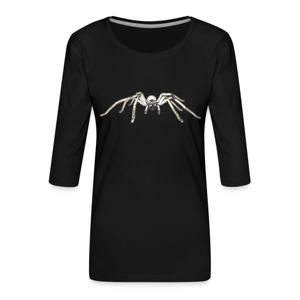 Frauen 3/4-Arm Shirt Cerbalus negebensis - Schwarz