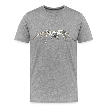 Männer Basic T-Shirt Cerbalus negebensis - Grau meliert