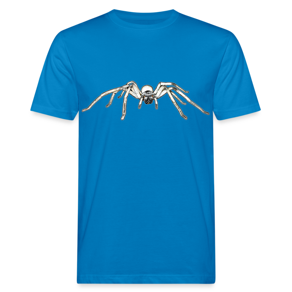 Männer Bio-T-Shirt Cerbalus negebensis - Pfauenblau