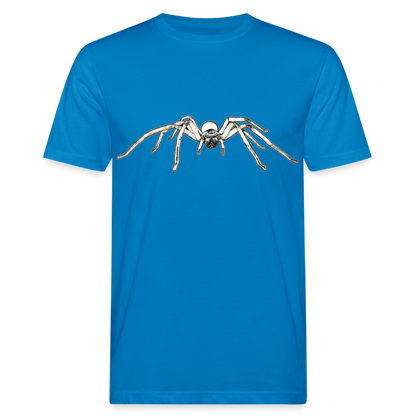 Männer Bio-T-Shirt Cerbalus negebensis - Pfauenblau