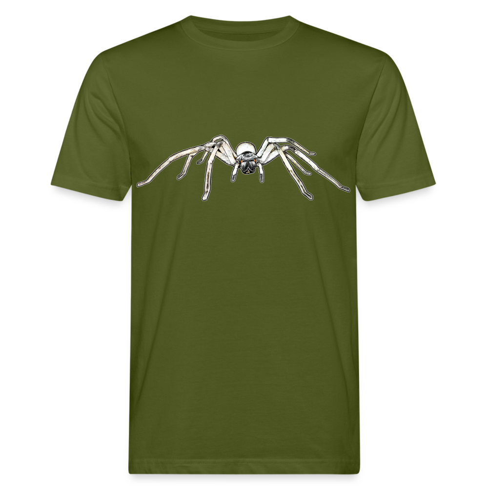 Männer Bio-T-Shirt Cerbalus negebensis - Moosgrün