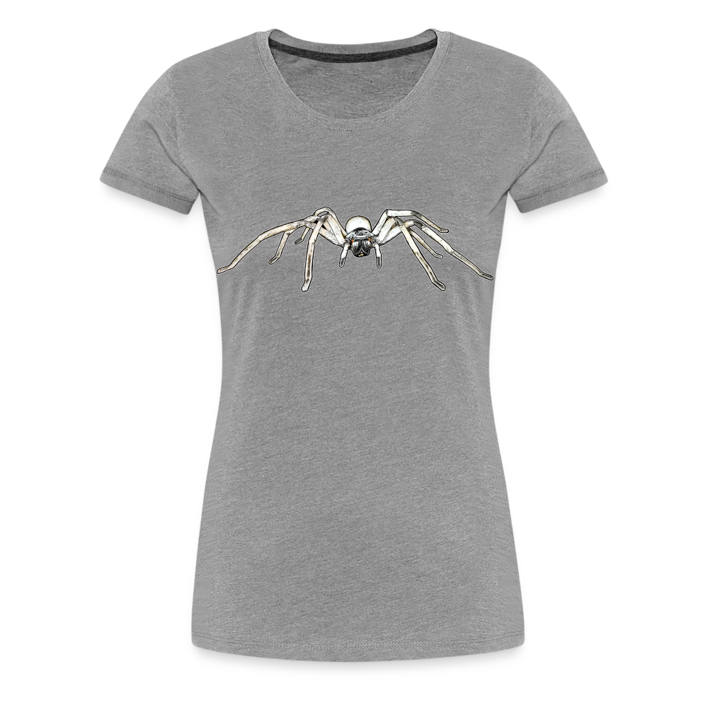 Frauen Basic T-Shirt Cerbalus negebensis - Grau meliert