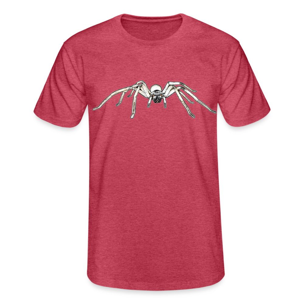 Männer Fruit of the Loom T-Shirt Cerbalus negebensis - Rot meliert