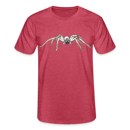 Männer Fruit of the Loom T-Shirt Cerbalus negebensis - Rot meliert