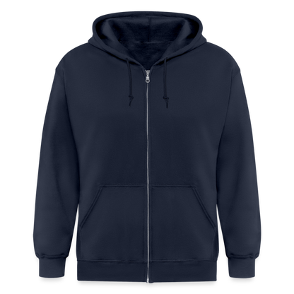 Männer Heavyweight Zip-Hoodie Cerbalus negebensis - Navy