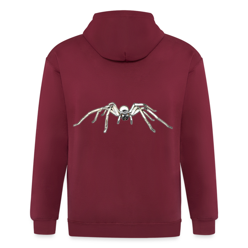 Männer Heavyweight Zip-Hoodie Cerbalus negebensis - Maroon