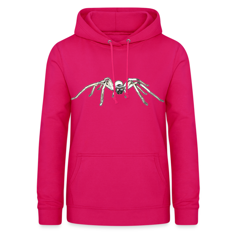 Frauen Freizeit-Hoodie Cerbalus negebensis - dunkles Pink