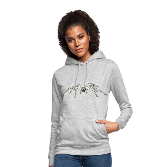 Frauen Freizeit-Hoodie Cerbalus negebensis - Hellgrau meliert