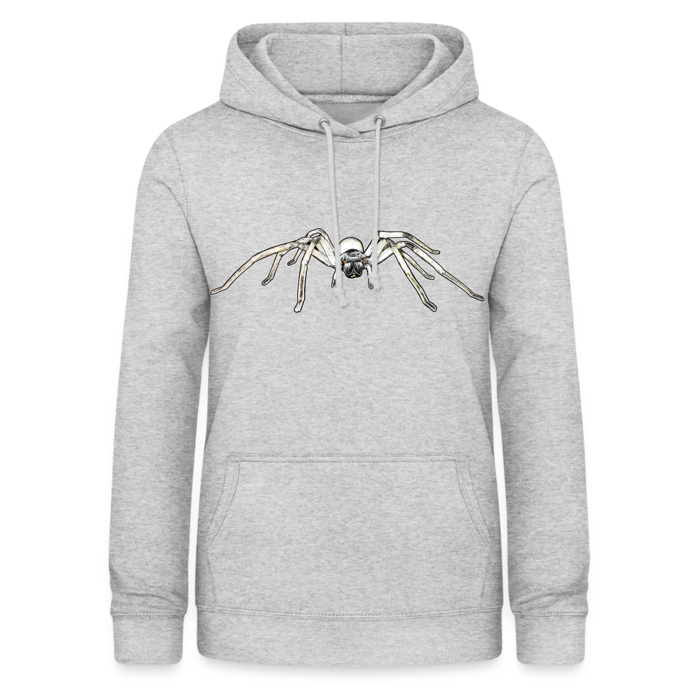 Frauen Freizeit-Hoodie Cerbalus negebensis - Hellgrau meliert