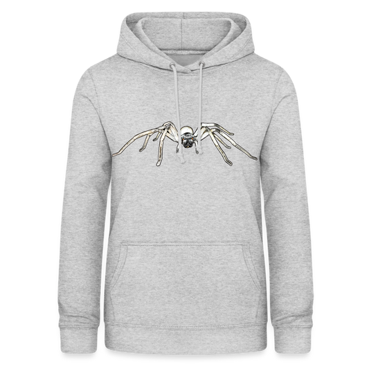Frauen Freizeit-Hoodie Cerbalus negebensis - Hellgrau meliert