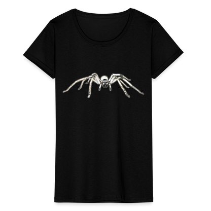 Frauen Fruit of the Loom T-Shirt Cerbalus negebensis - Schwarz