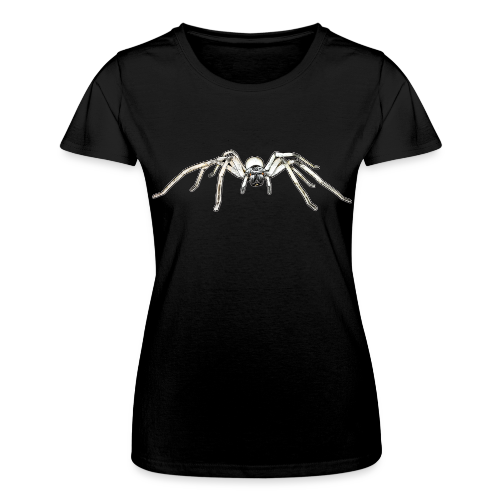 Frauen Fruit of the Loom T-Shirt Cerbalus negebensis - Schwarz