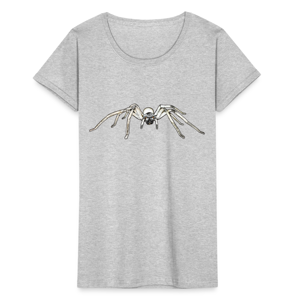 Frauen Fruit of the Loom T-Shirt Cerbalus negebensis - Grau meliert