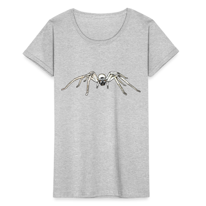 Frauen Fruit of the Loom T-Shirt Cerbalus negebensis - Grau meliert