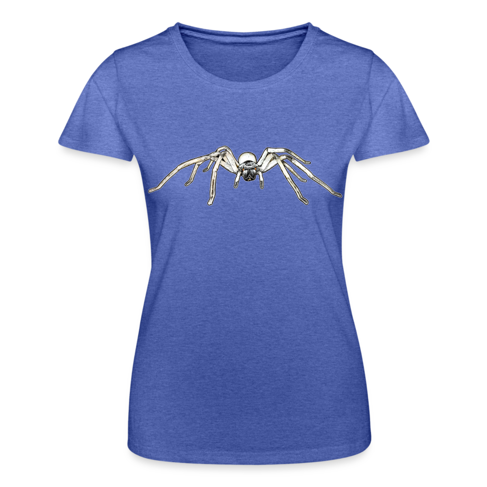 Frauen Fruit of the Loom T-Shirt Cerbalus negebensis - Blau meliert