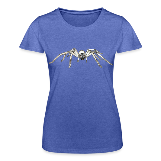 Frauen Fruit of the Loom T-Shirt Cerbalus negebensis - Blau meliert