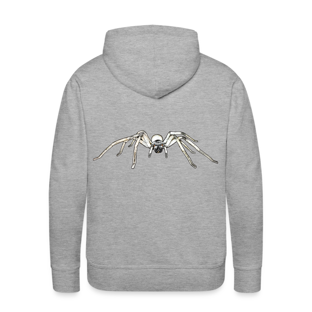 Männer Hoodie Cerbalus negebensis - Grau meliert