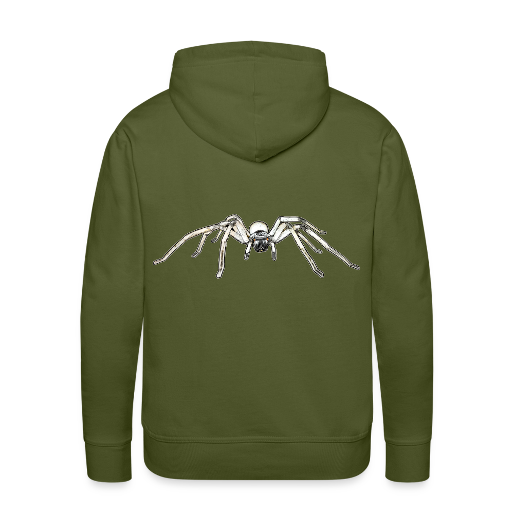 Männer Hoodie Cerbalus negebensis - Olivgrün