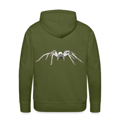 Männer Hoodie Cerbalus negebensis - Olivgrün