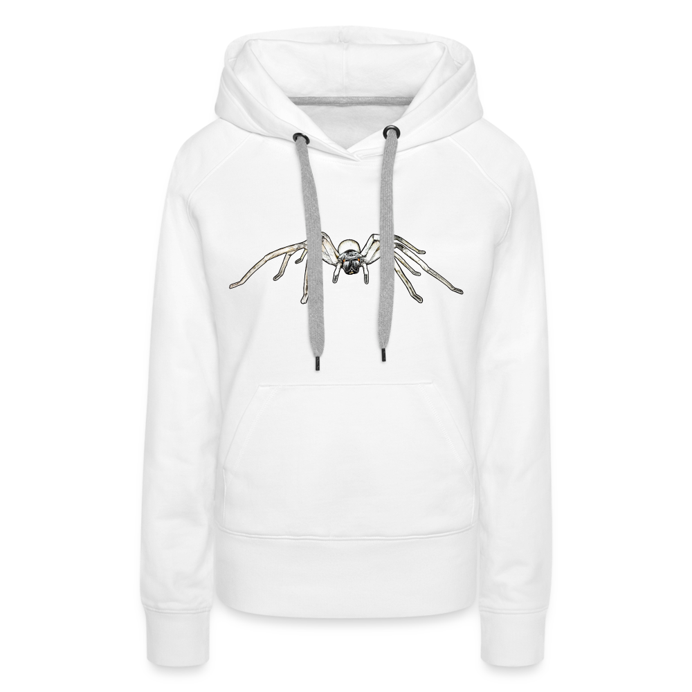 Frauen Hoodie Cerbalus negebensis - weiß