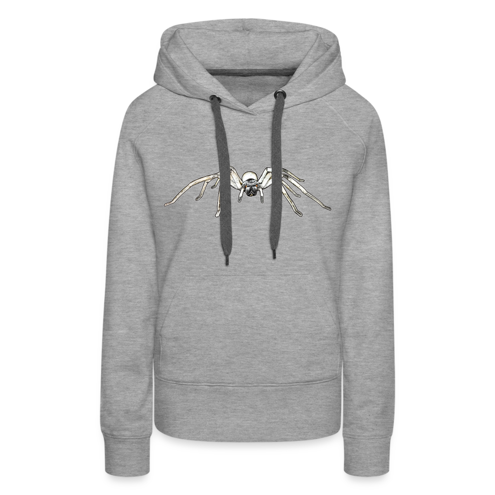 Frauen Hoodie Cerbalus negebensis - Grau meliert