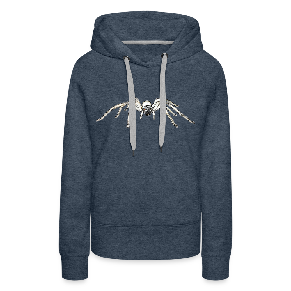 Frauen Hoodie Cerbalus negebensis - Jeansblau
