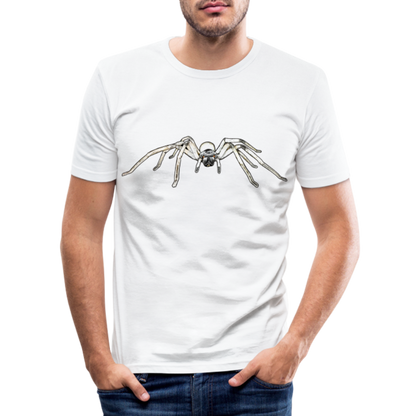 Männer Slim Fit T-Shirt Cerbalus negebensis - weiß