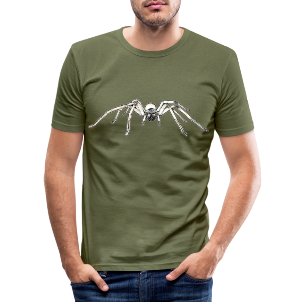 Männer Slim Fit T-Shirt Cerbalus negebensis - khaki Grün