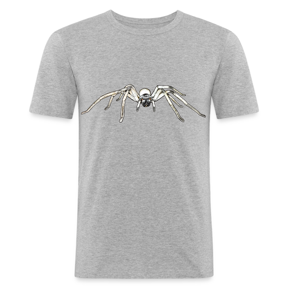 Männer Slim Fit T-Shirt Cerbalus negebensis - Grau meliert