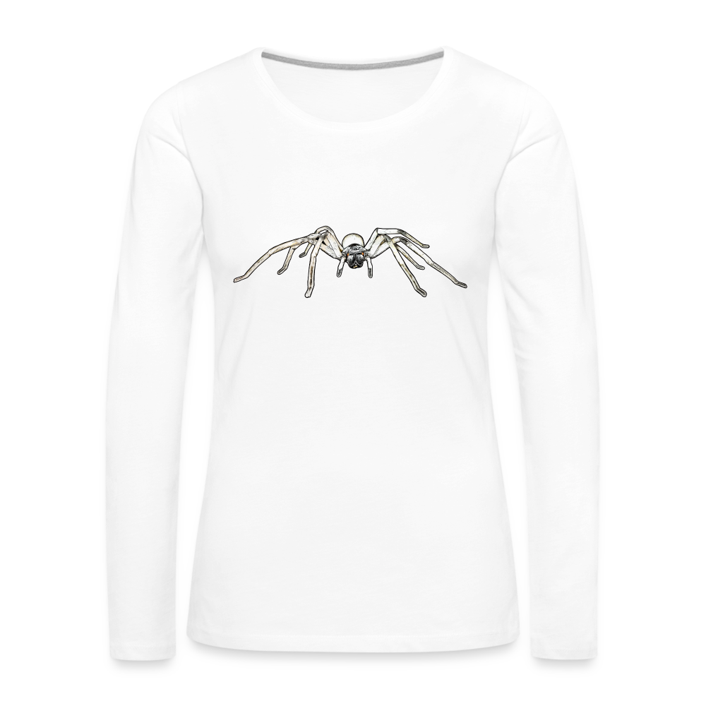 Frauen Longsleeve Cerbalus negebensis - weiß