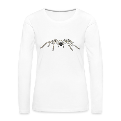 Frauen Longsleeve Cerbalus negebensis - weiß
