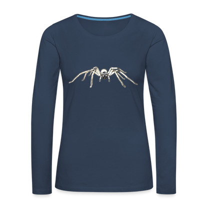 Frauen Longsleeve Cerbalus negebensis - Navy